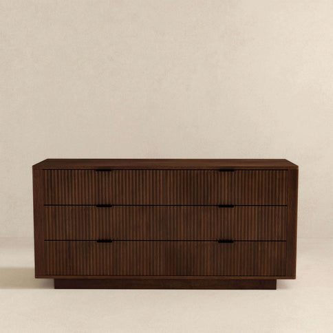 Lola - Dresser With 6 Drawers - Dark Brown
