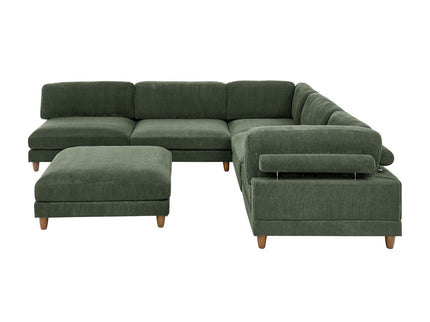 Modern Modular Sectional With Adjustable Back Support