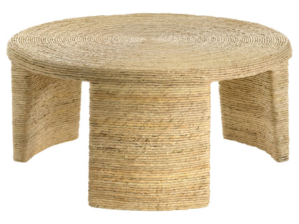 Mize - Round Coffee Table - Natural