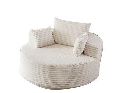 Swivel Chair With 360° Rotation For Living Room
