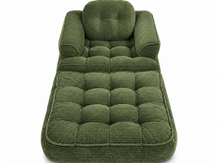 Convertible 2 In 1 Armrest Sofa For Bedroom