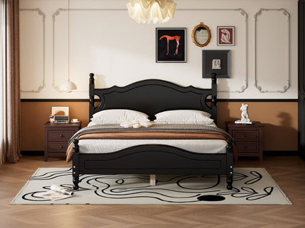 Platform Bed Frame With Slat Support