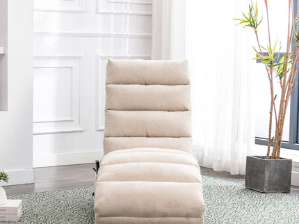 Massage Chaise Lounge Indoor With Remote Control, Ergonomic Electric Massage Lounger