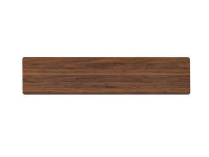 70" TV Stand With Storage Drawers And Cabinets For TVs Up To 80" - Walnut