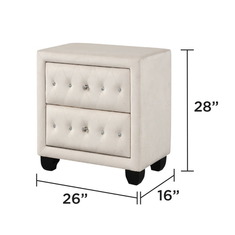Sophia - Upholstered Bedroom Set