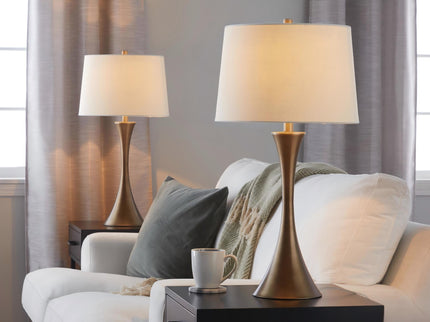 Lenuxe - Contemporary Elegant Table Lamp (Set of 2)