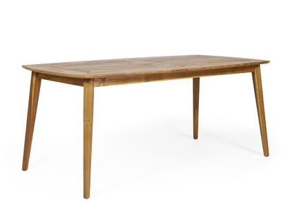 Outdoor Dining Table With Frame - Teak