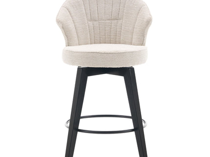Wing Back Swivel Bar Stools (Set of 2)