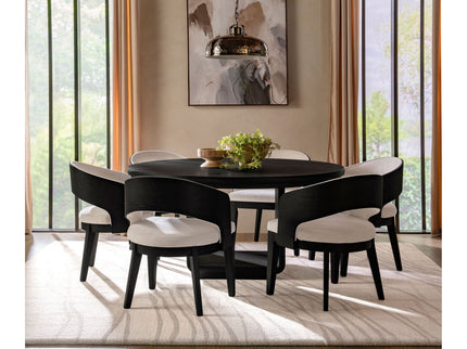 Bangor - Round Dining Table - Black