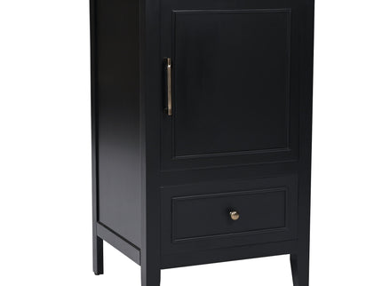 Modern Bathroom Vanity With Sink, Cabinet Storage, Drawer & Adjustable Feet