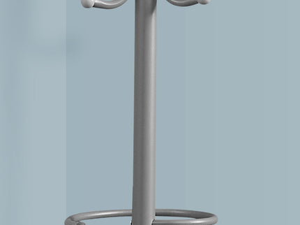 Coat Rack, Hall Tree, Free Standing, Hanging Bar, 6 Hooks, Entryway, Contemporary & Modern