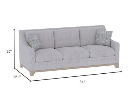 Sofa With Casual Accent - Gray