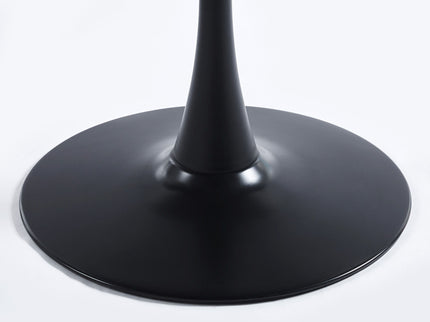 Mid-Century Tulip Table With Round Top, Pedestal Base