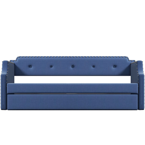 Upholstered Daybed With Trundle