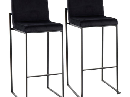 Fuji - Contemporary High Back Barstool Elegant Design