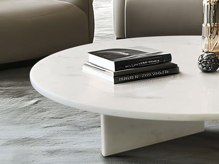 Luxury Coffee Table With Unique Veining, Unique Stone Design