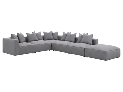 Amherst - Modular Sectional With Cushions - Gray