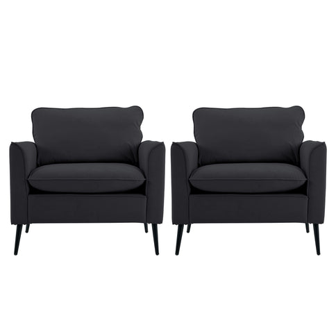 Nordic Retro Light Luxury Upholstered Sofa Chair