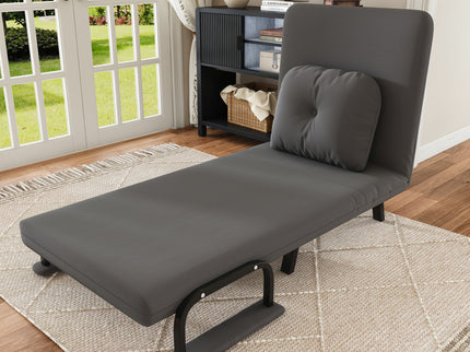 5 In 1 Folding Sofa Bed With 5 Position Adjustable Backrest