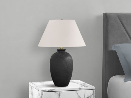 Lighting, Table Lamp, Ceramic, Modern - Black