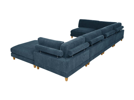 Modern Modular Sectional With Adjustable Back Support