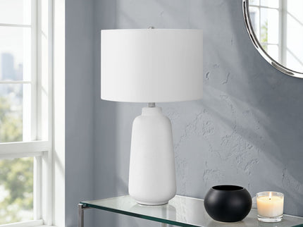 Lighting, Table Lamp, Ceramic, Modern - Cream