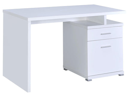 2 Drawer Reversible Office Desk With Modular Design