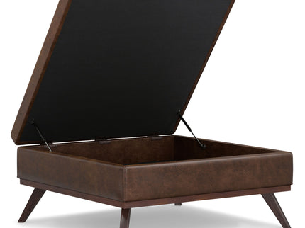 Owen - Multifunctional Square Coffee Table Storage Ottoman