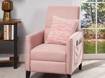 Kiersten - Contemporary Fabric Pushback Recliner