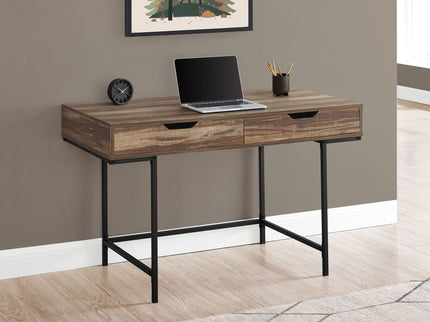 Computer Desk For Home Office, Laptop, Storage Drawers, Contemporary & Modern