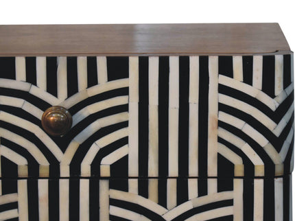 Edessa Bone Inlay Bedside