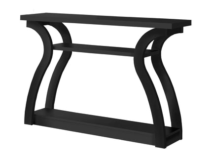 Accent Console Table For Entryway, Unique Curved Design
