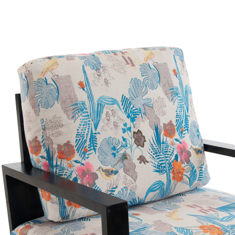 Modern Armchair With Solid Wood Frame