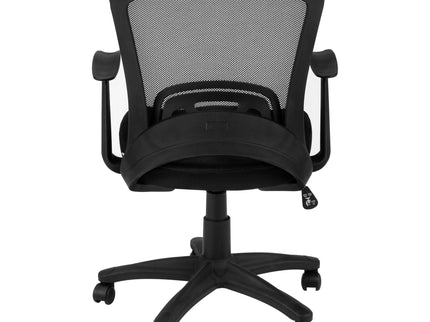 Office Chair, Adjustable Height, Swivel, Ergonomic, Armrests, Mesh - Black
