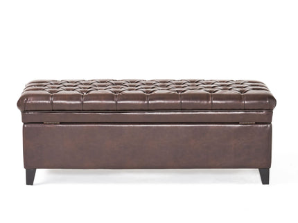Juliana - Storage Ottoman With Birch Legs
