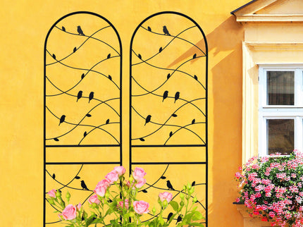Garden Rustproof Trellis For Climbing Plants