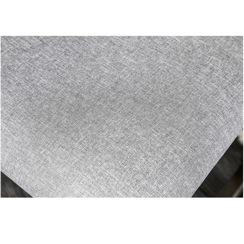 Padded Fabric Seat Panel Back Counter Height Dining Chairs (Set of 2) - Gray / Light Gray
