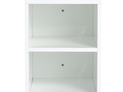 Wall Mounted Bathroom Vanity With Sink, Soft Close Doors, Cabinet & Half Door