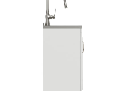 Darwin - Deluxe Laundry Cabinet With Pull-Out Faucet And Stainless Steel Sink