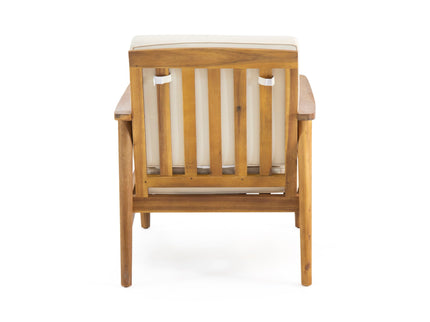 Emmry - Outdoor Acacia Wood Club Chair