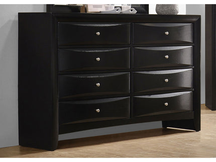 Palamino - 8 Drawer Dresser - Black