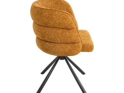 270 Degree Swivel Upholstered Desk Chairs (Set of 2)