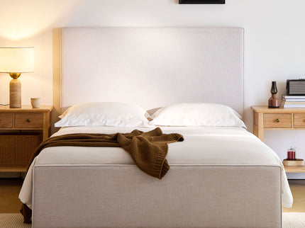 Lucas - Tall Headboard Upholstered Bed
