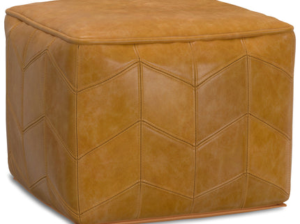 Morden - Square Pouf - Brown