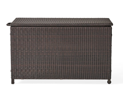 Blake - Wicker Cushion Box - Brown Multi