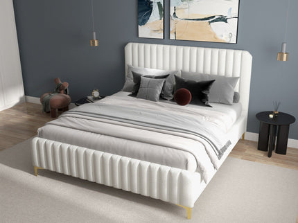 Valery - Upholstered Platform Bed