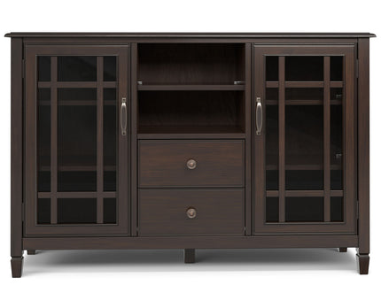 Connaught - Tall TV Stand - Brown