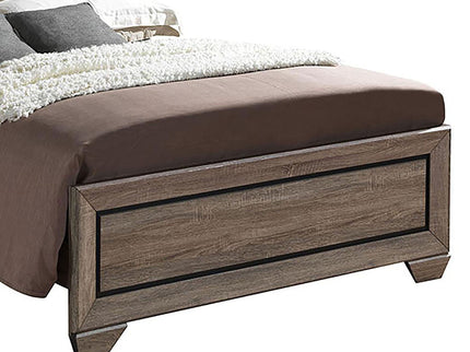 Oatfield - Queen Panel Bed - Brown