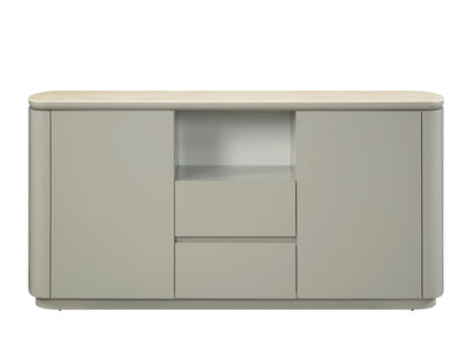 Ingram - Ceramic Top Server - Light Gray