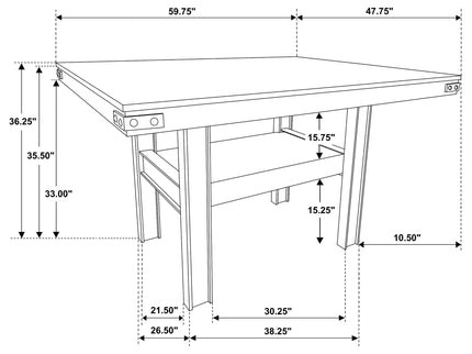 Walden - Counter Height Dining Set